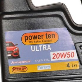 Powerten 20W50 1 lt Motor Yağı