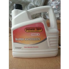 Powerten 3 lt Organik Kırmızı Antifiriz
