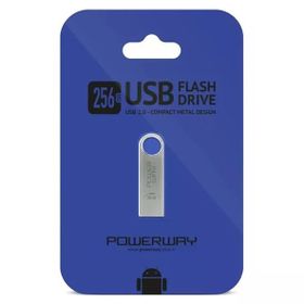Powerway 256 GB Metal USB 2.0 Data Traveler Flash Bellek