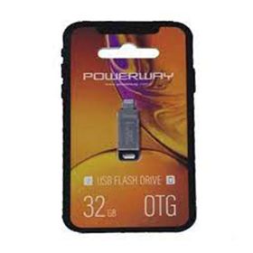 Powerway 32 GB iPhone USB 2.0 OTG Metal Flash Bellek