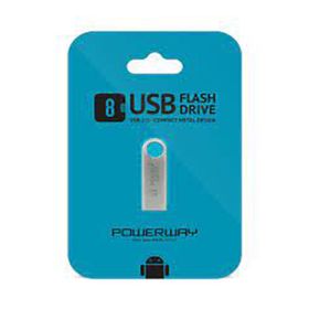 Powerway 8 GB Usb Mini Metal Flash Bellek
