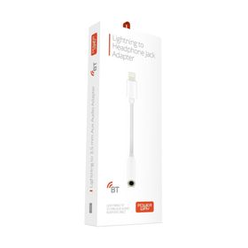 Powerway AC02 Lightning Uyumlu Bluetooth Kulaklık Çevirici iPhone iPad 3.5 mm Aux Dönüştürücü