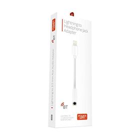 Powerway AC02 Lightning Uyumlu Bluetooth Kulaklık Çevirici iPhone iPad 3.5 mm Aux Dönüştürücü
