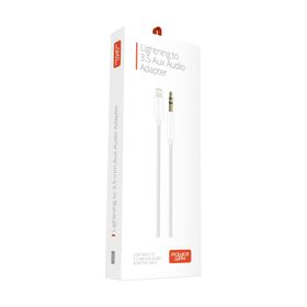 Powerway AC05 Lightning Uyumlu Aux Çevirici iPhone iPad 3.5 mm Jack Aux Kablosu