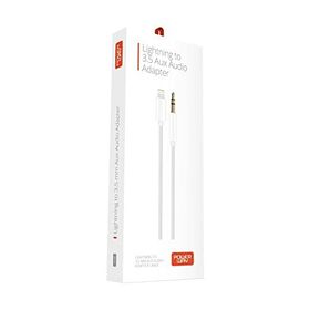 Powerway AC05 Lightning Uyumlu Aux Çevirici iPhone iPad 3.5 mm Jack Aux Kablosu