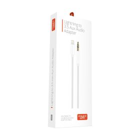 Powerway AC05 Lightning Uyumlu Aux Çevirici iPhone iPad 3.5 mm Jack Aux Kablosu