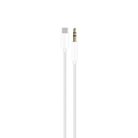 Powerway AC06 Type-C To Aux Çevirici Tüm Cihazlarla Uyumlu Samsung Xiaomi Beyaz 3.5 mm Jack Dönüştürücü Aux Kablosu
