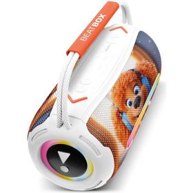 Powerway Beatbox Animals Köpek Led Işıklı Dayanıklı Ses Bombası USB SD AUX Bluetooth Hoparlör
