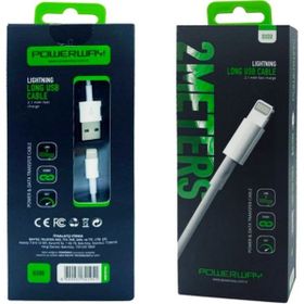 Powerway BX08 iPhone 2100 mA Hızlı 2 m Şarj Data Kablosu