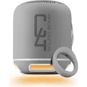 Powerway Gri C4 Taşınabilir Bluetooth Hoparlör