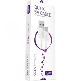 Powerway HWC60 PD 60 W USB To Type-C Orjinal QC 5A Data ve Süper Hızlı Şarj Kablosu