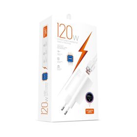 Powerway M120S 120W Type-C Şarj Adaptörü ve Kablo Seti