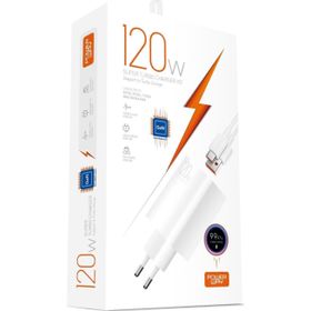 Powerway M120S 120W Type-C Şarj Adaptörü ve Kablo Seti