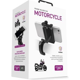 Powerway MT15 Alüminyum Gidon Uyumlu Bisiklet Scooter ve Motosiklet için Telefon Tutucu