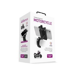 Powerway MT15 Alüminyum Gidon Uyumlu Bisiklet Scooter ve Motosiklet için Telefon Tutucu