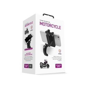 Powerway MT15 Alüminyum Gidon Uyumlu Bisiklet Scooter ve Motosiklet için Telefon Tutucu