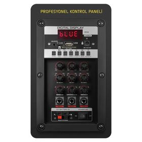 Powerway MT70 Şarjlı Çift Mikrofonlu Bluetooth Hoparlör