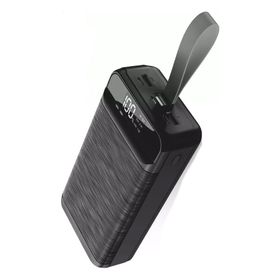 Powerway QC30 Siyah 30.000 mAh PD 22.5W Hızlı Şarj Led Işıklı Powerbank