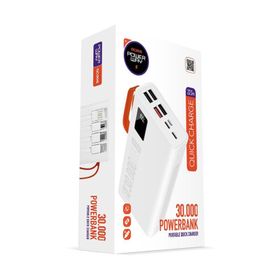 Powerway QC30S Beyaz 30.000 mAh Powerbank