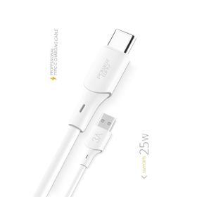 Powerway QC3A 25 W Type C to Usb Şarj ve Data Kablosu