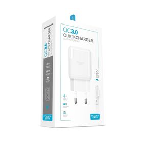 Powerway QCM30 Tüm Micro Girişli Telefonlara Uyumlu 3.0 Amper 18 W Hızlı Şarj Seti