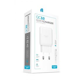 Powerway QCM30 Tüm Micro Girişli Telefonlara Uyumlu 3.0 Amper 18 W Hızlı Şarj Seti