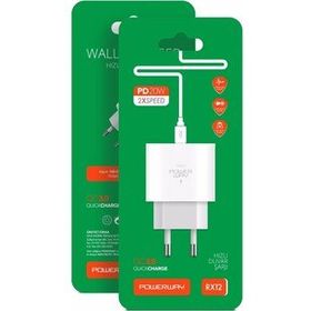 Powerway RX12 Type C 20 W Qc3 Şarj Başlığı