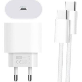 Powerway RXS27 20W Beyaz Type-C Şarj Adaptörü ve Kablo Seti