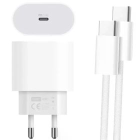 Powerway RXS27 20W Beyaz Type-C Şarj Adaptörü ve Kablo Seti