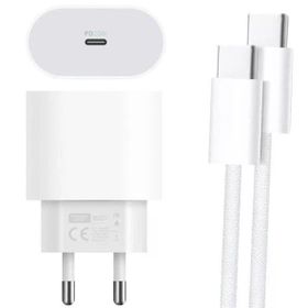 Powerway RXS27 20W Beyaz Type-C Şarj Adaptörü ve Kablo Seti