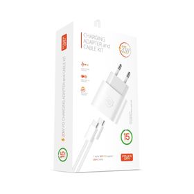 Powerway RXS27 25W Beyaz Type-C Şarj Adaptörü ve Kablo Seti