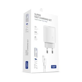 Powerway S25S PD 27W Type-C QC 3.0 Süper Hızlı Adaptör ve Kablo