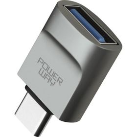 Powerway Type-C TO USB-A 3.0 Dişi OTG Çevirici Adaptör