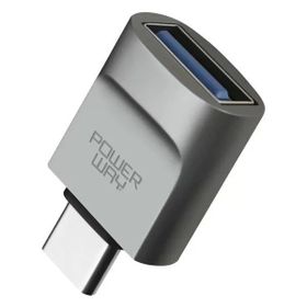 Powerway Type-C TO USB-A 3.0 Dişi OTG Çevirici Adaptör