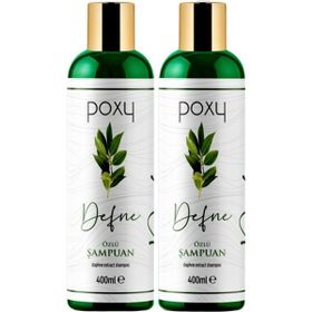 Poxy 2x400 ml Defne Özlü Kuru ve Boyalı Saçlara Şampuan