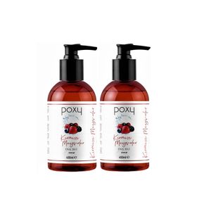Poxy 2x400 ml Kırmızı Meyveler Duş Jeli