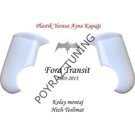 Poyraz Tuning Ford Transit 2007-2013 Beyaz Boyalı Uyumlu Yarasa Ayna Kapağı