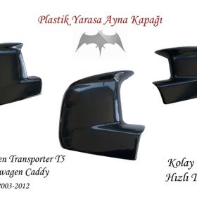Poyraz Tuning Volkswagen Caddy 2010-2014 Uyumlu Yarasa Ayna Kapağı