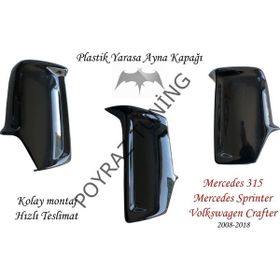 Poyraz Tuning Volkswagen Crafter 2008-2011 Uyumlu Yarasa Ayna Kapağı