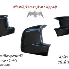 Poyraz Tuning Volkswagen Transporter T5 Uyumlu Yarasa Ayna Kapağı