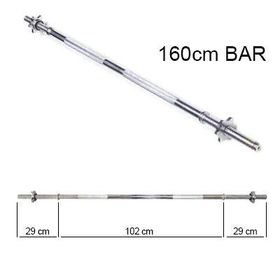 Pozitif 160 cm Krom Uzun Bar