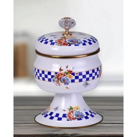 PR Home Allegro Emaye Ayaklı Şekerlik