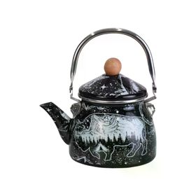 PR Home Buffalo Emaye Küçük 1.1 lt Demlik Kettle