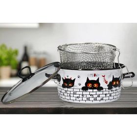 PR Home Cat Emaye 22 cm Kızartma Tenceresi