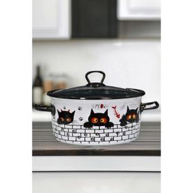 PR Home Cat Emaye 22 cm Kızartma Tenceresi