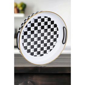 PR Home Dama Emaye 28 cm Tepsi