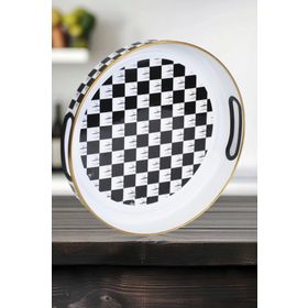 PR Home Dama Emaye 28 cm Tepsi