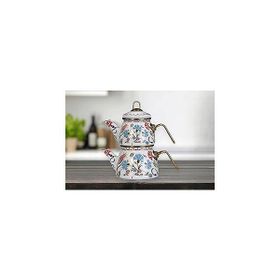 PR Home Defne Mini Model Emaye Çaydanlık
