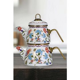 PR Home Defne Mini Model Emaye Çaydanlık