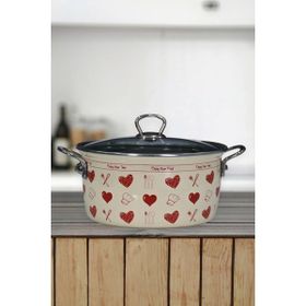 PR Home Enjoy Kırmızı Emaye 22 cm Kızartma Tenceresi